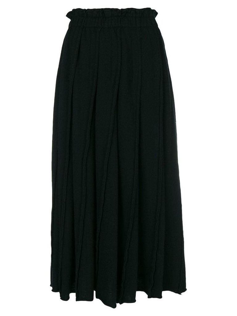 Comme Des Garçons Pre-Owned straight pleated skirt - Black