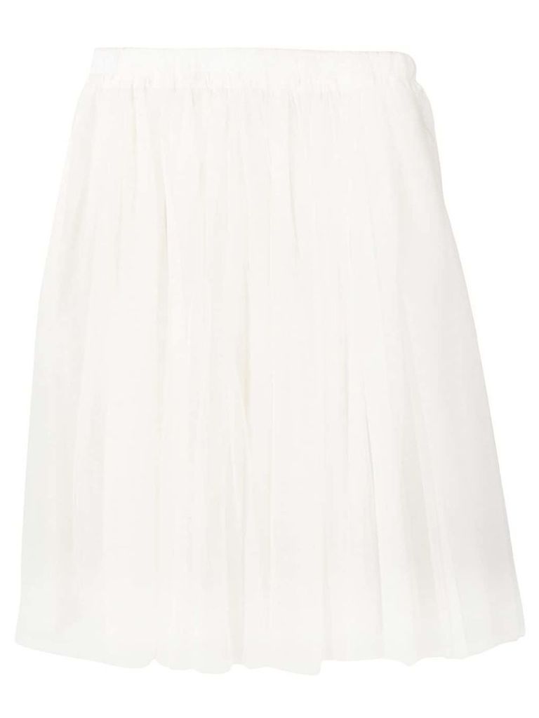 Comme Des Garçons Pre-Owned 2009 tulle tutu skirt - White