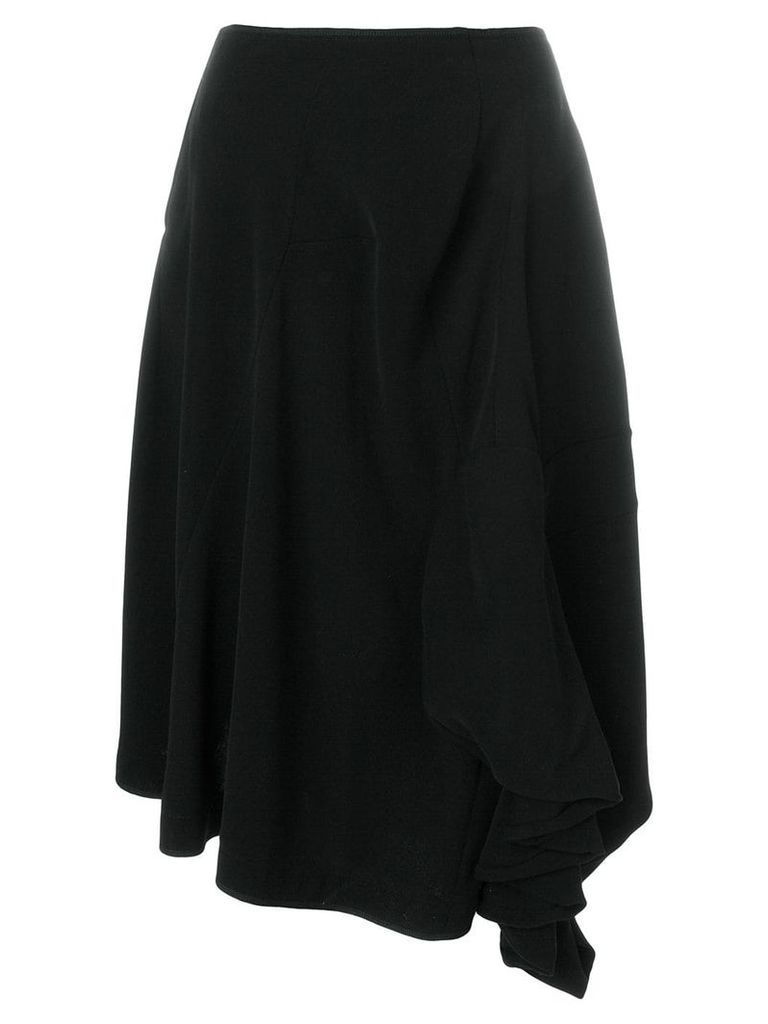 Comme Des Garçons Pre-Owned deconstructed midi skirt - Black
