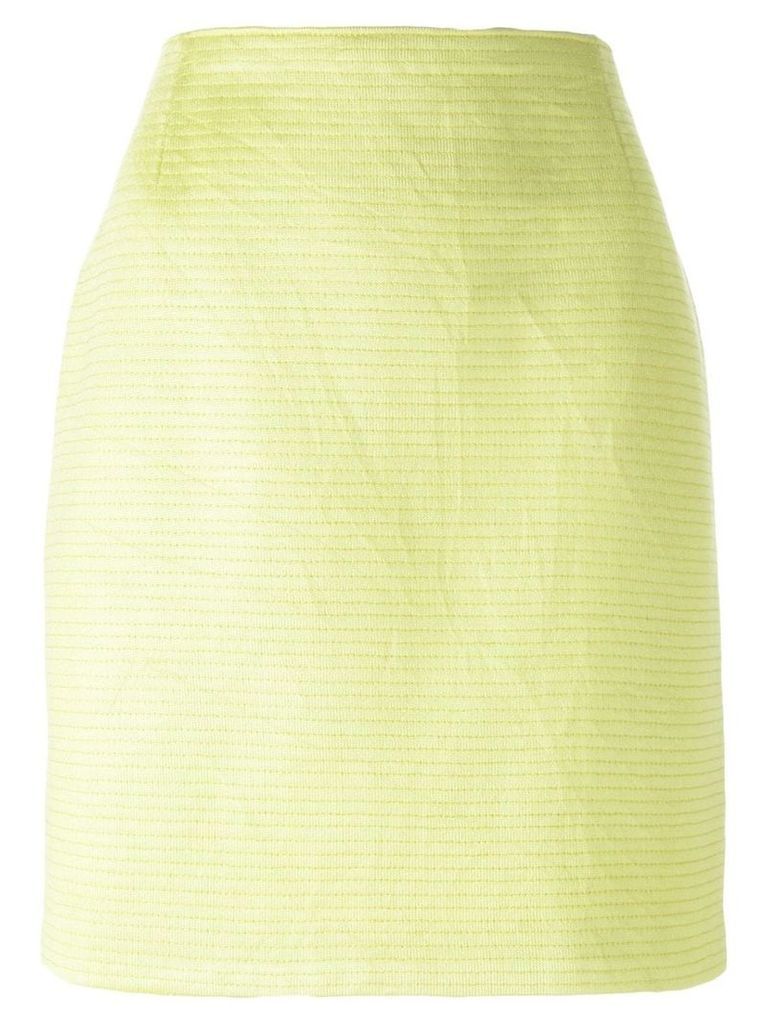 Gianfranco Ferré Pre-Owned straight skirt - Green
