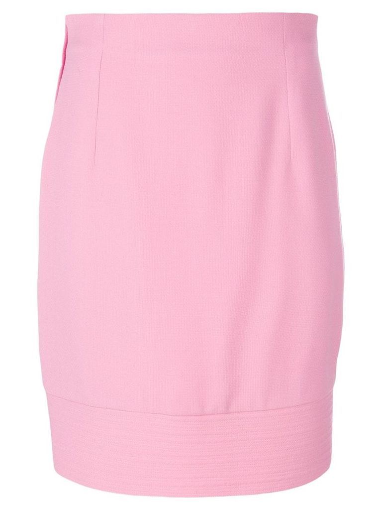 Versace Pre-Owned fitted midi skirt - PINK