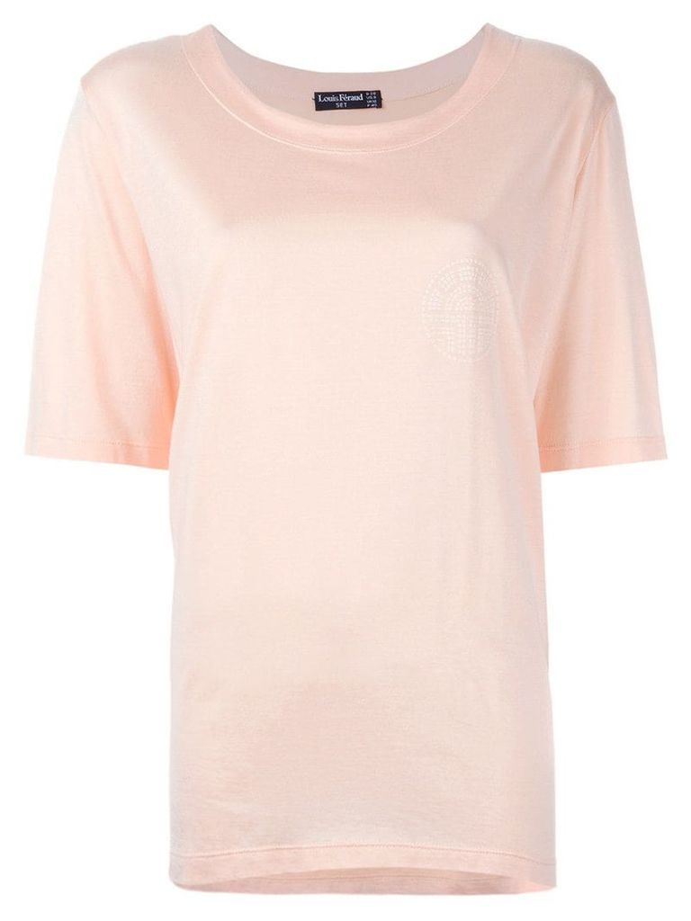 Louis Feraud Pre-Owned round neck T-shirt - PINK