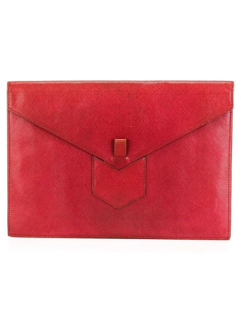 Yves Saint Laurent Pre-Owned clutch bag - Red