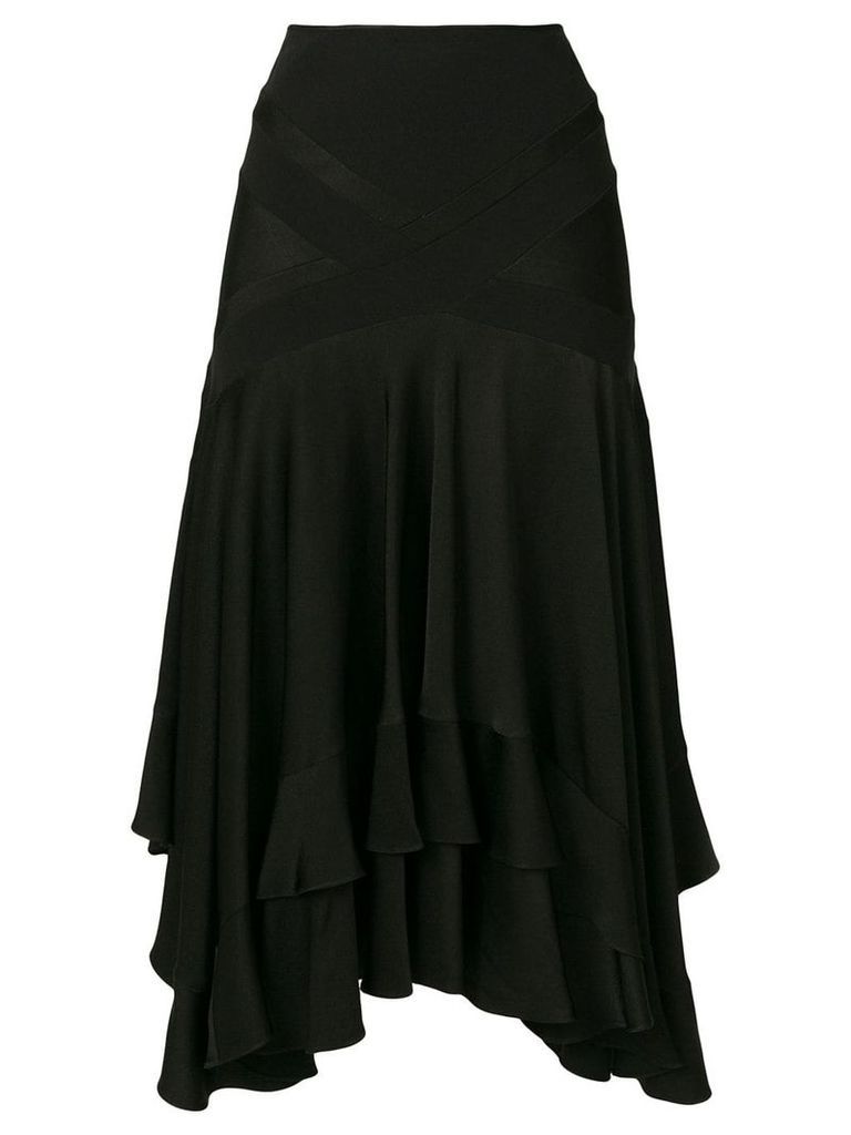 Christian Dior Pre-Owned fluid skirt - Black