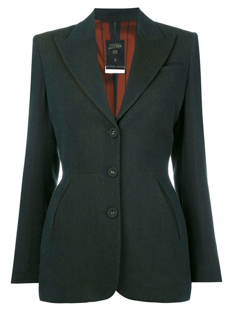 Jean Paul Gaultier Pre-Owned fitted blazer - Green