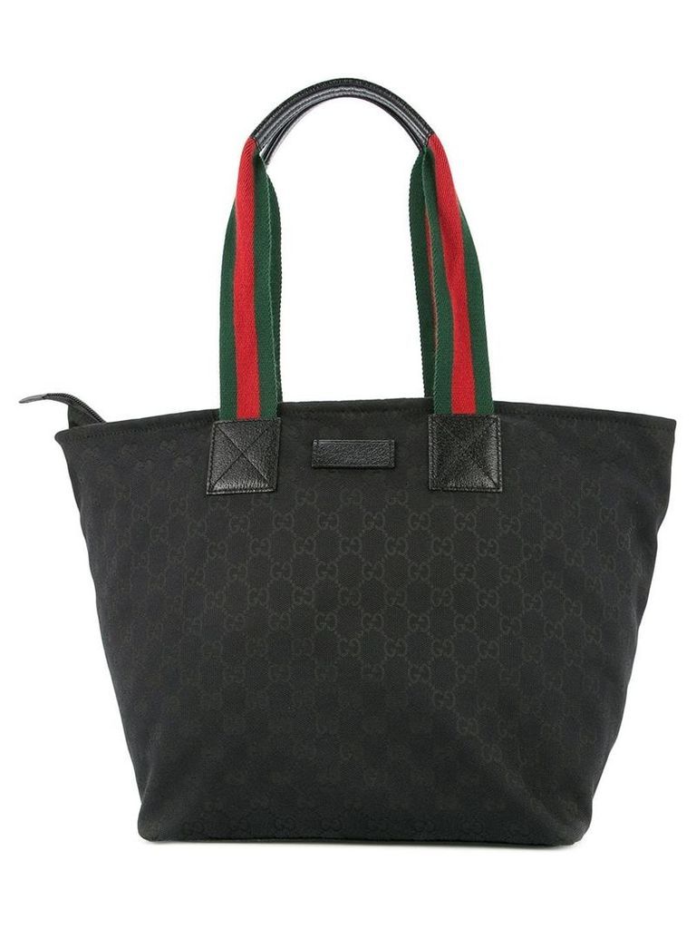 Gucci Pre-Owned Shelly Line tote bag - Black