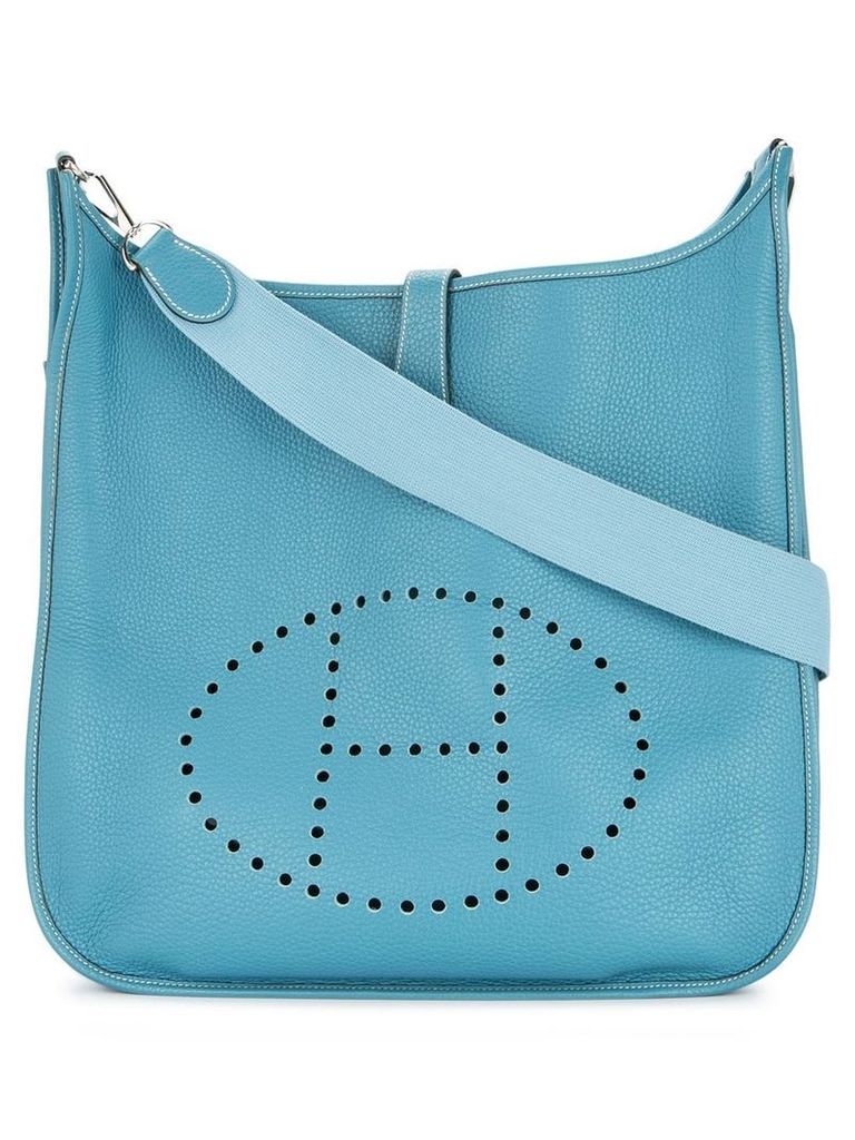 Hermès Pre-Owned 2005 Evelyne TGM shoulder bag - Blue