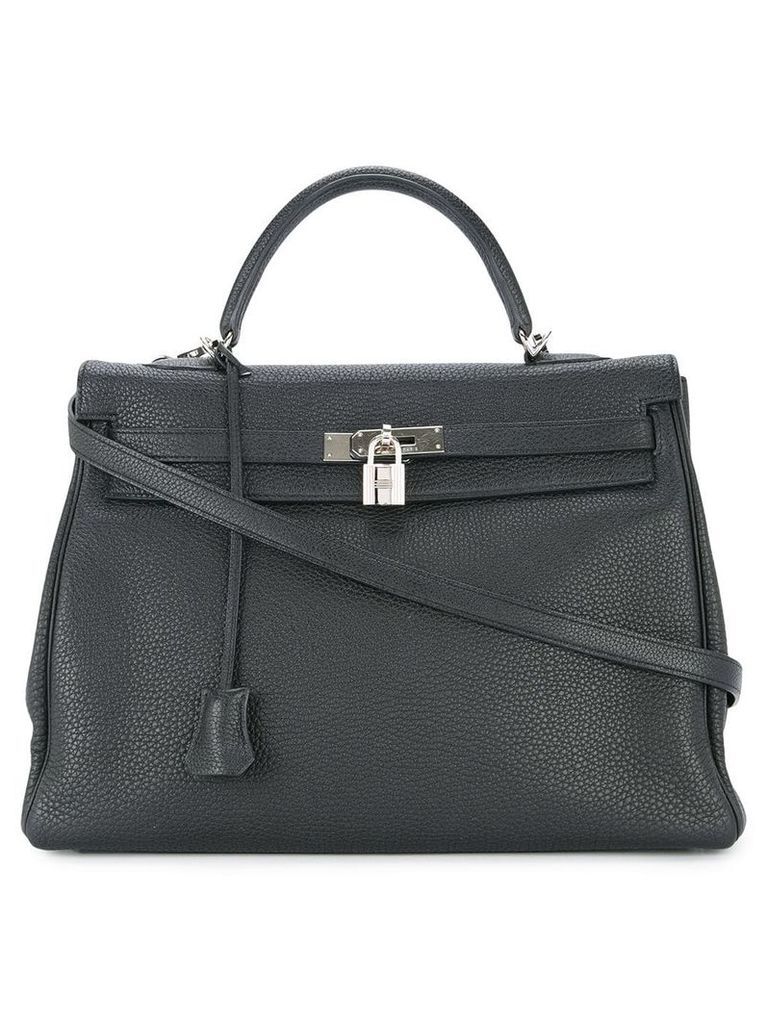 Hermès 2010 pre-owned Kelly Retourne 35 bag - Black