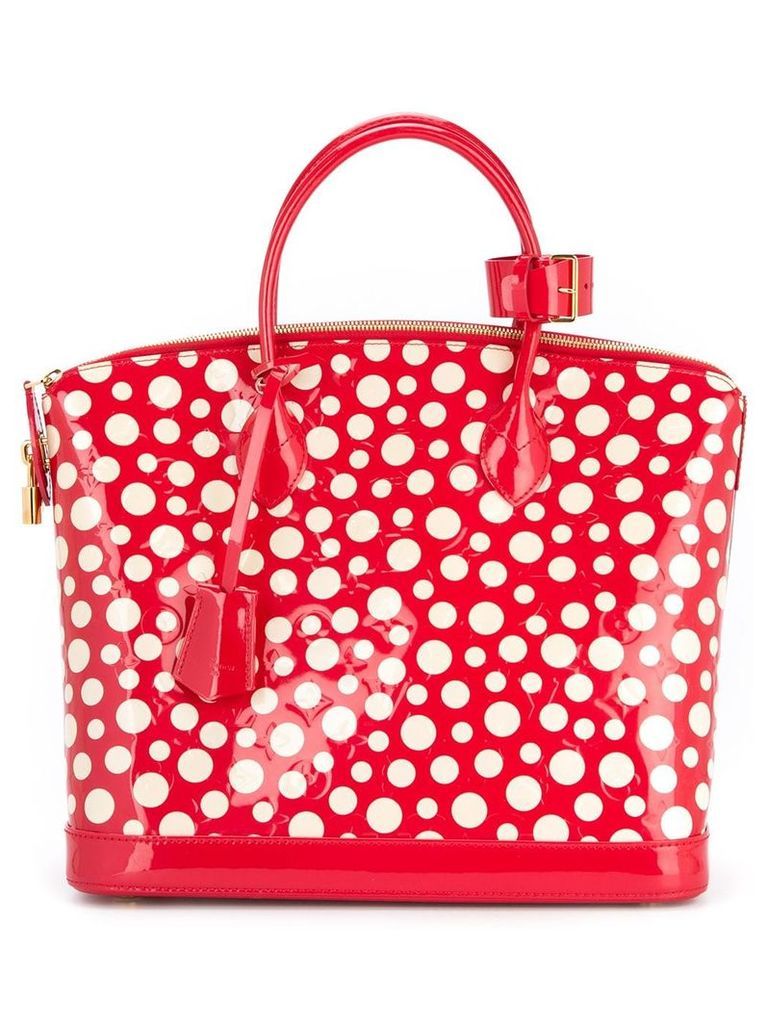 Louis Vuitton pre-owned Vernis Lockit tote - Red
