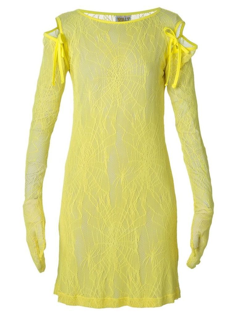 Walter Van Beirendonck Pre-Owned 'Fetish for Beauty' lace dress -