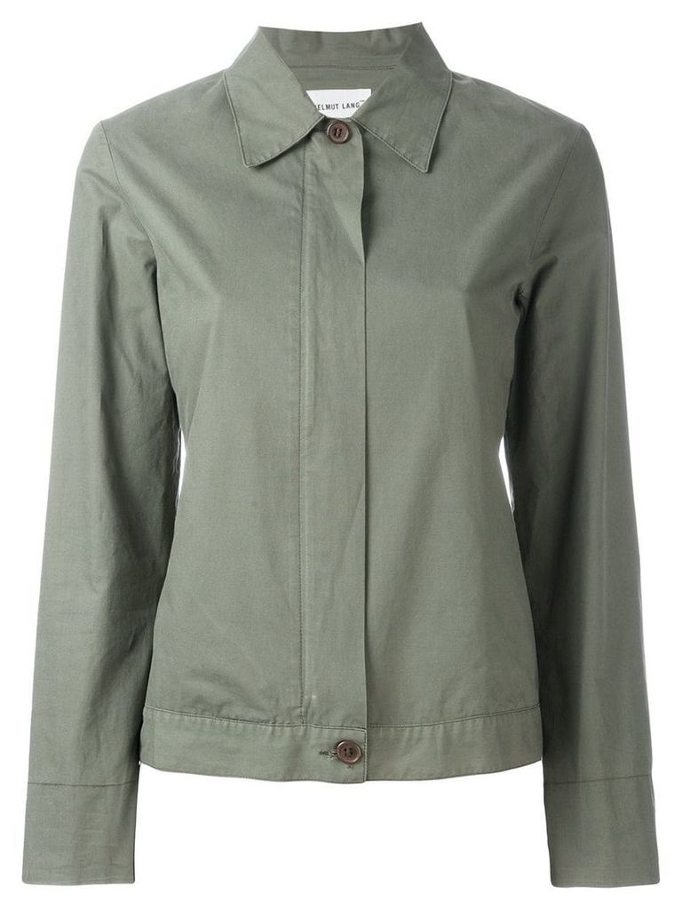 Helmut Lang Pre-Owned zip up jacket - Green