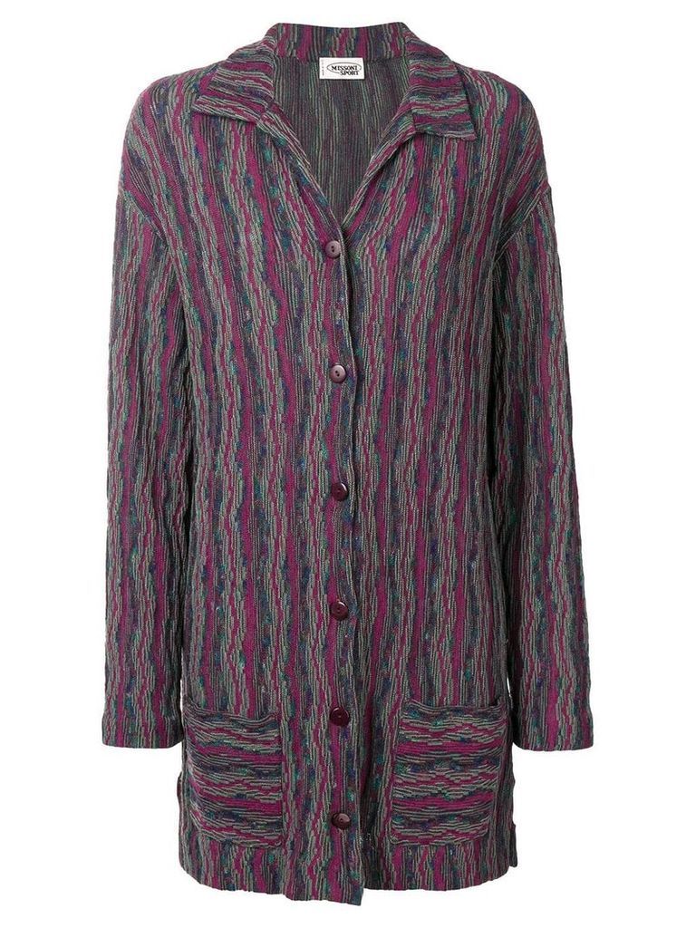 Missoni Pre-Owned patterned knitted jacket - Multicolour
