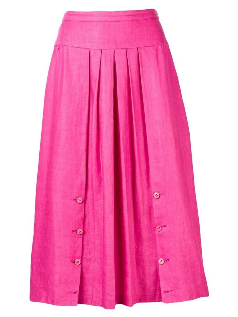 Valentino Pre-Owned pleated skirt - PINK