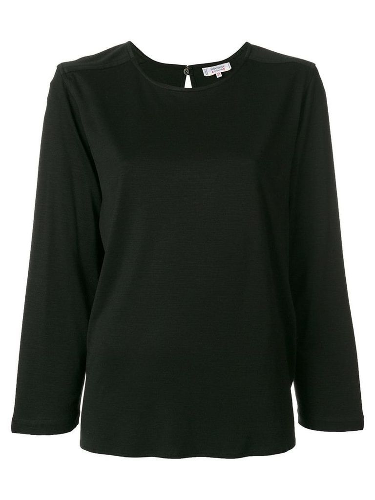 Yves Saint Laurent Pre-Owned long-sleeve blouse - Black