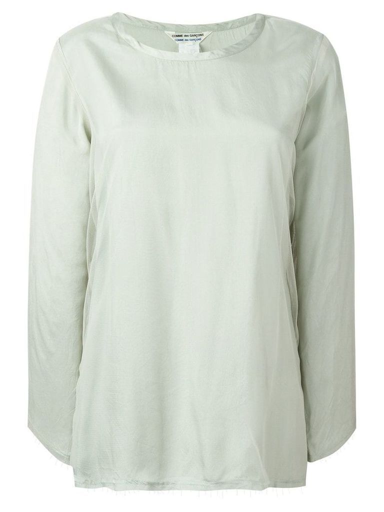 Comme Des Garçons Pre-Owned longsleeved blouse - Green