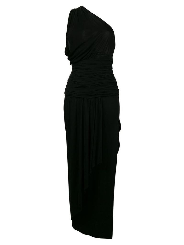 A.N.G.E.L.O. Vintage Cult single shoulder long dress - Black
