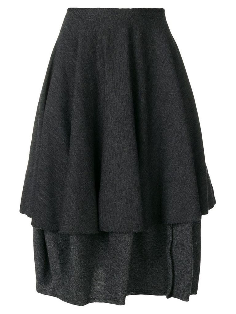 Comme Des Garçons Pre-Owned 1990's midi skirt - Grey
