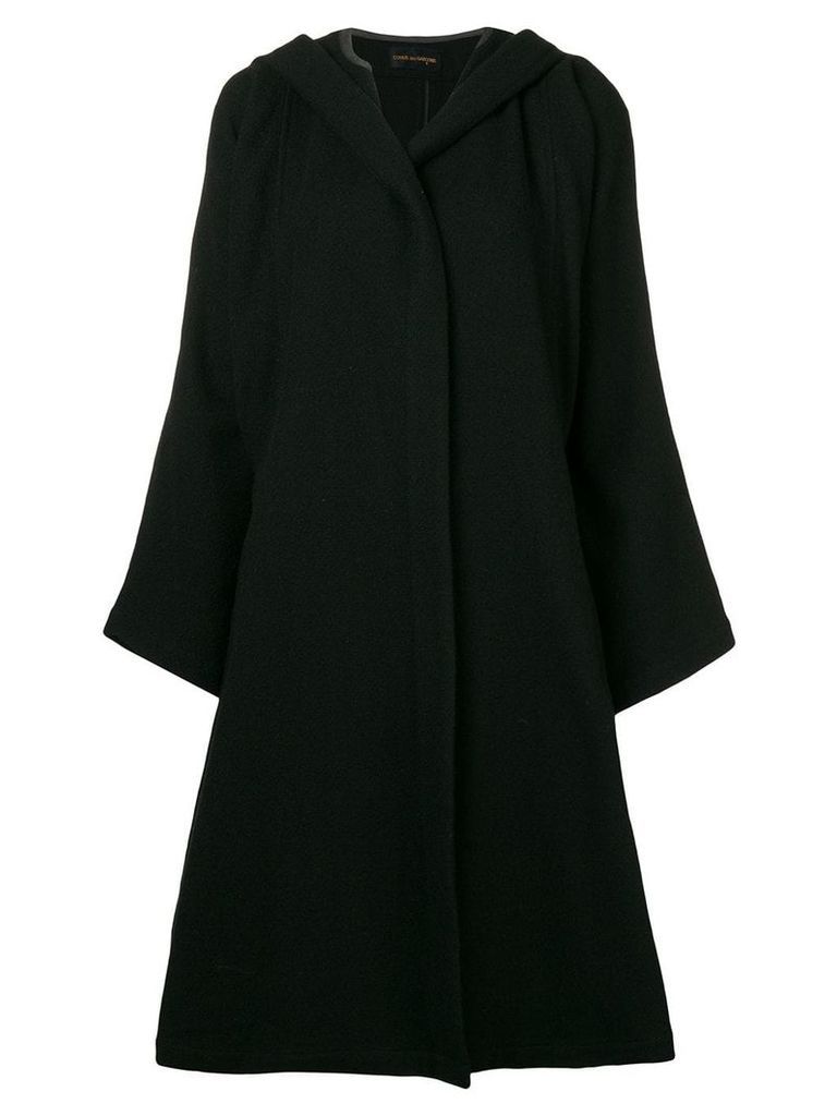 Comme Des Garçons Pre-Owned 1988 Billowing Skirt coat - Black