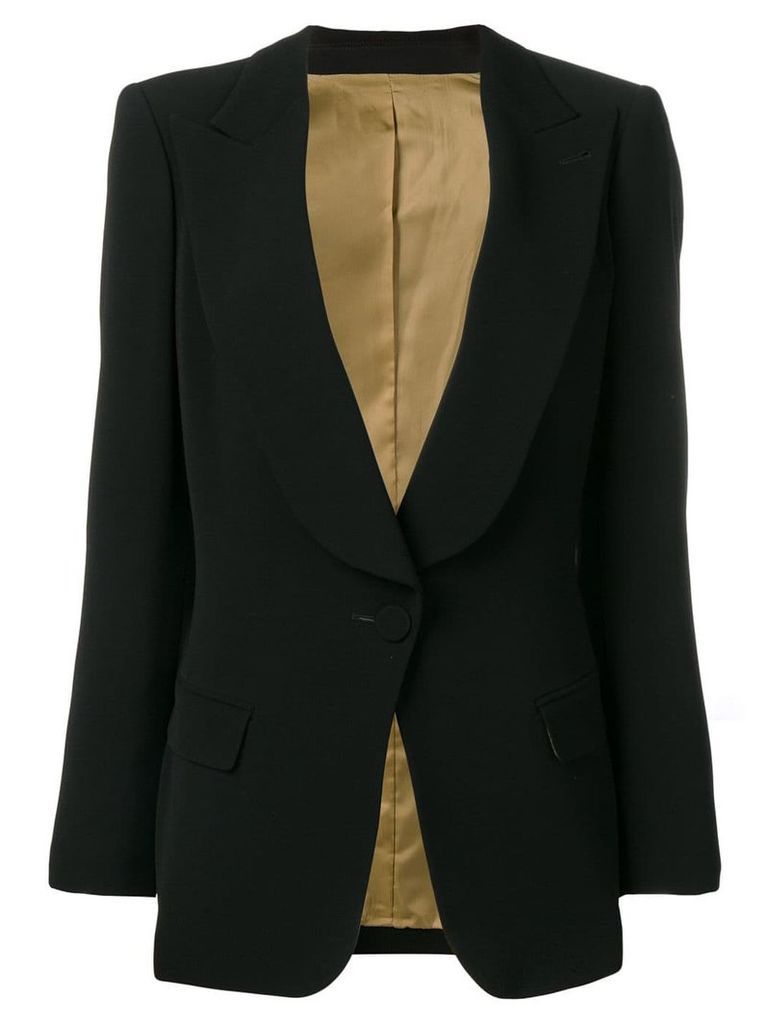 Jean Paul Gaultier Pre-Owned fitted blazer - Black