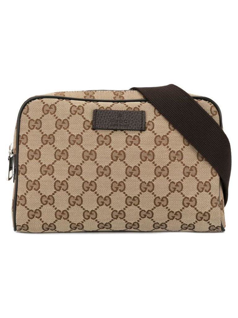 Gucci Pre-Owned GG pattern bum bag - Brown