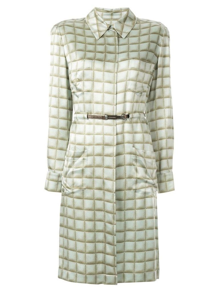Chanel Pre-Owned long sleeve one piece skirt - Green