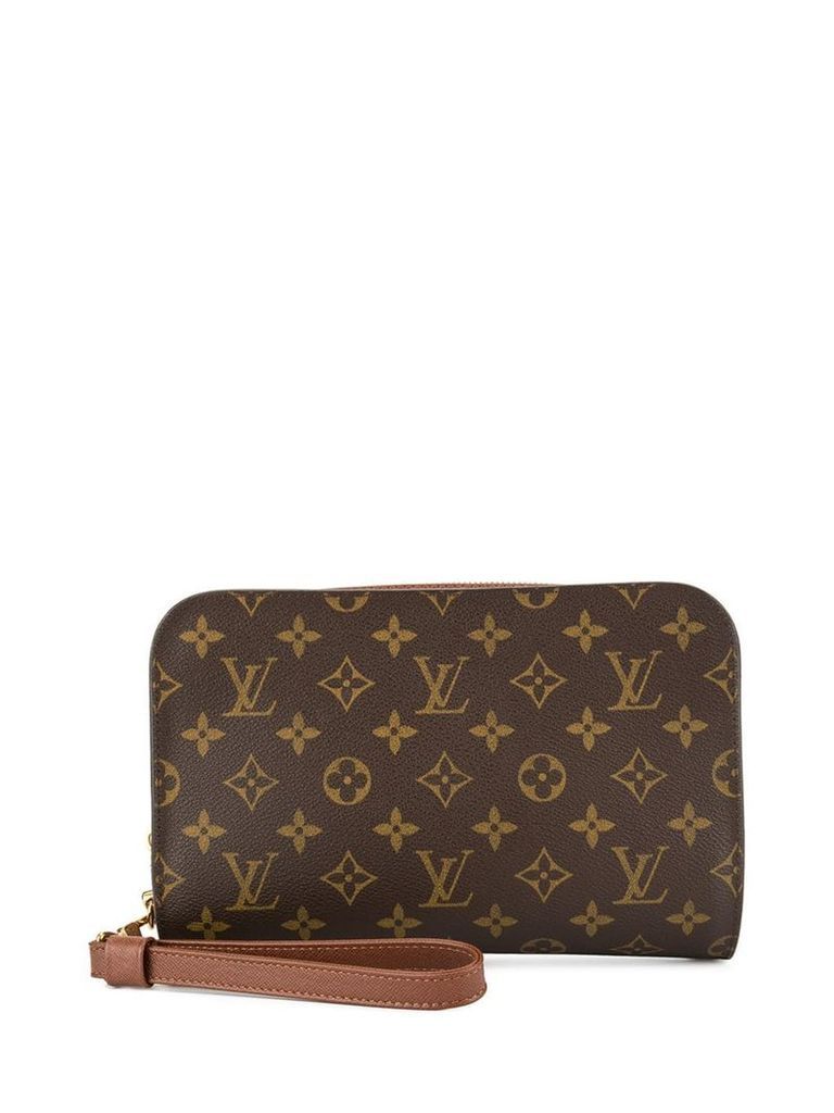 Louis Vuitton Pre-Owned Orsay clutch - Brown