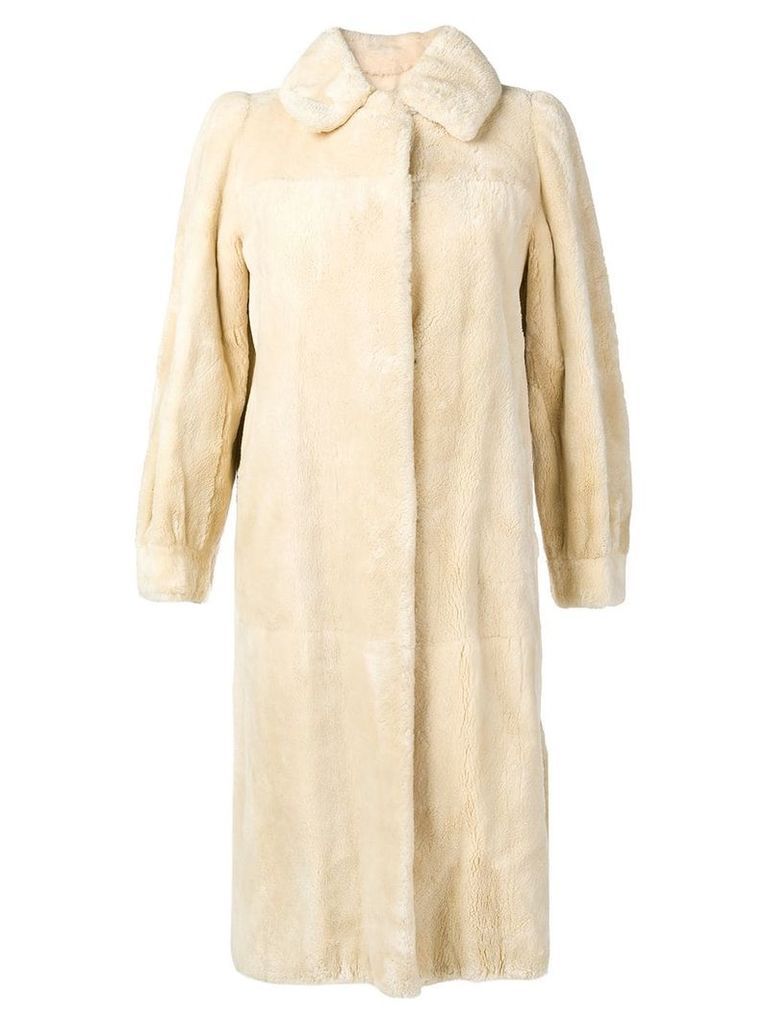 A.N.G.E.L.O. Vintage Cult 1960's fur coat - NEUTRALS