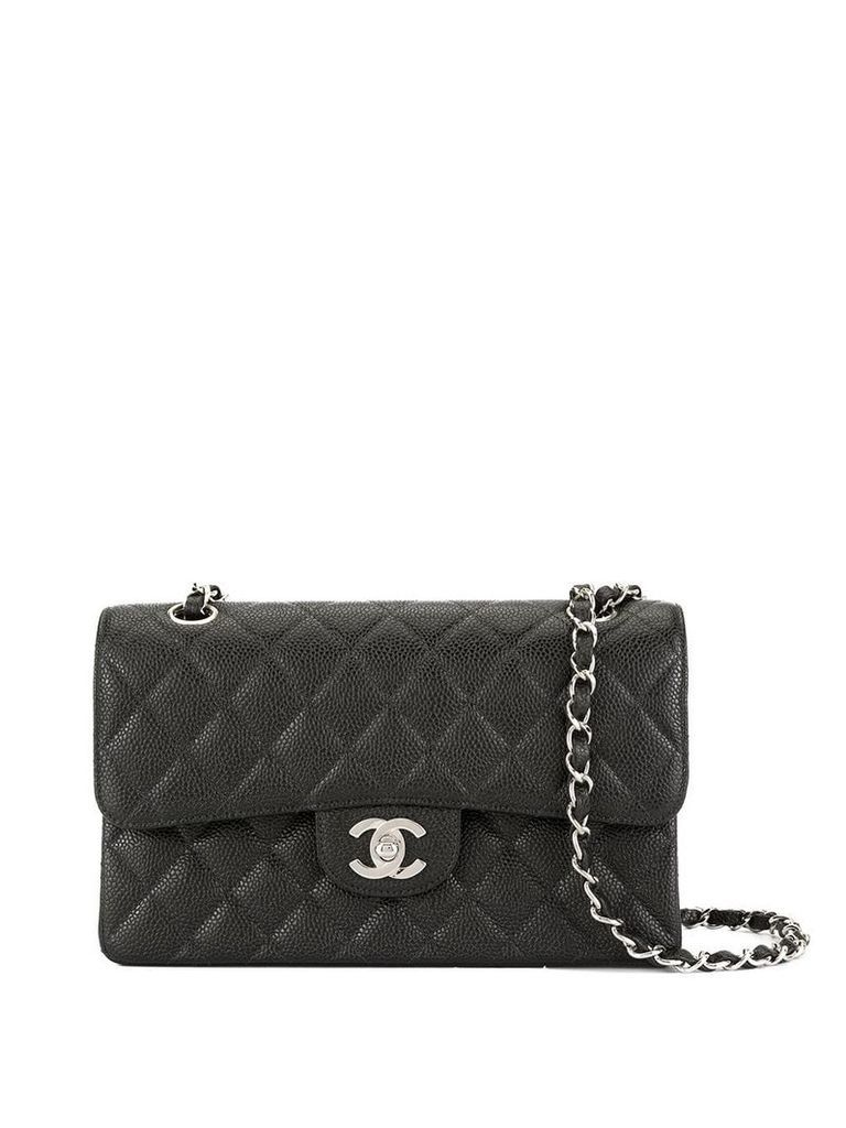 Chanel Pre-Owned 2000-2002 CC logos double flap chain shoulder bag -