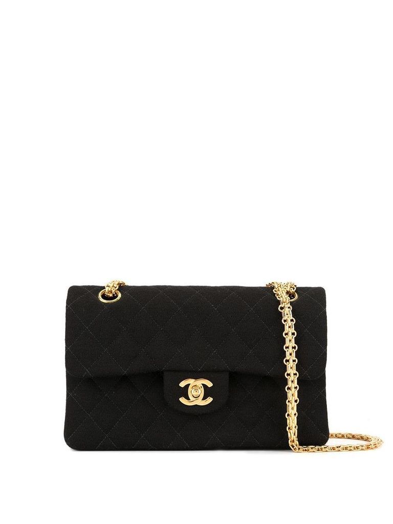 Chanel Pre-Owned 1997-1999 CC logos double flap chain shoulder bag -