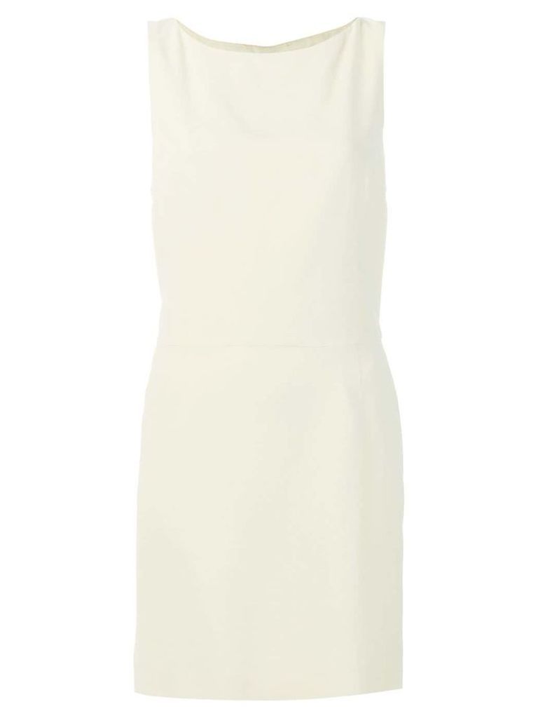 Moschino Pre-Owned bow detail dress - NEUTRALS