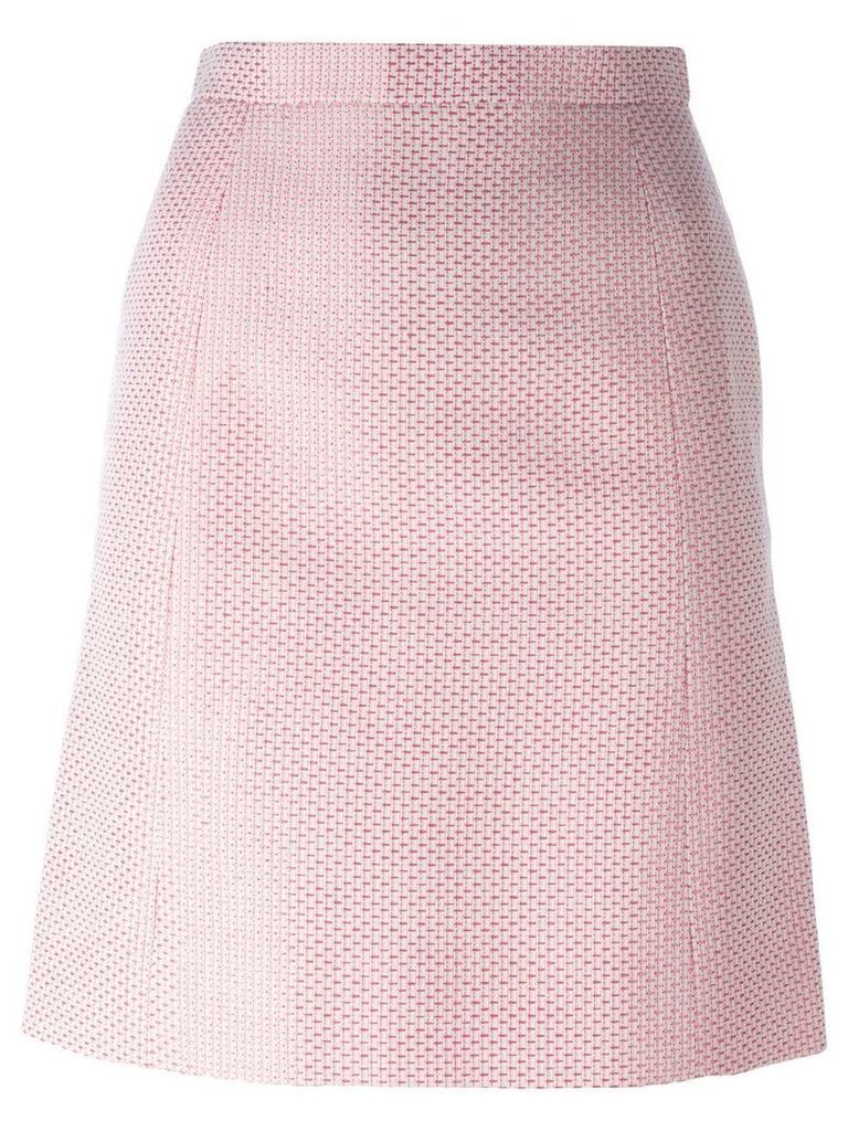 Chanel Pre-Owned patterned skirt - PINK
