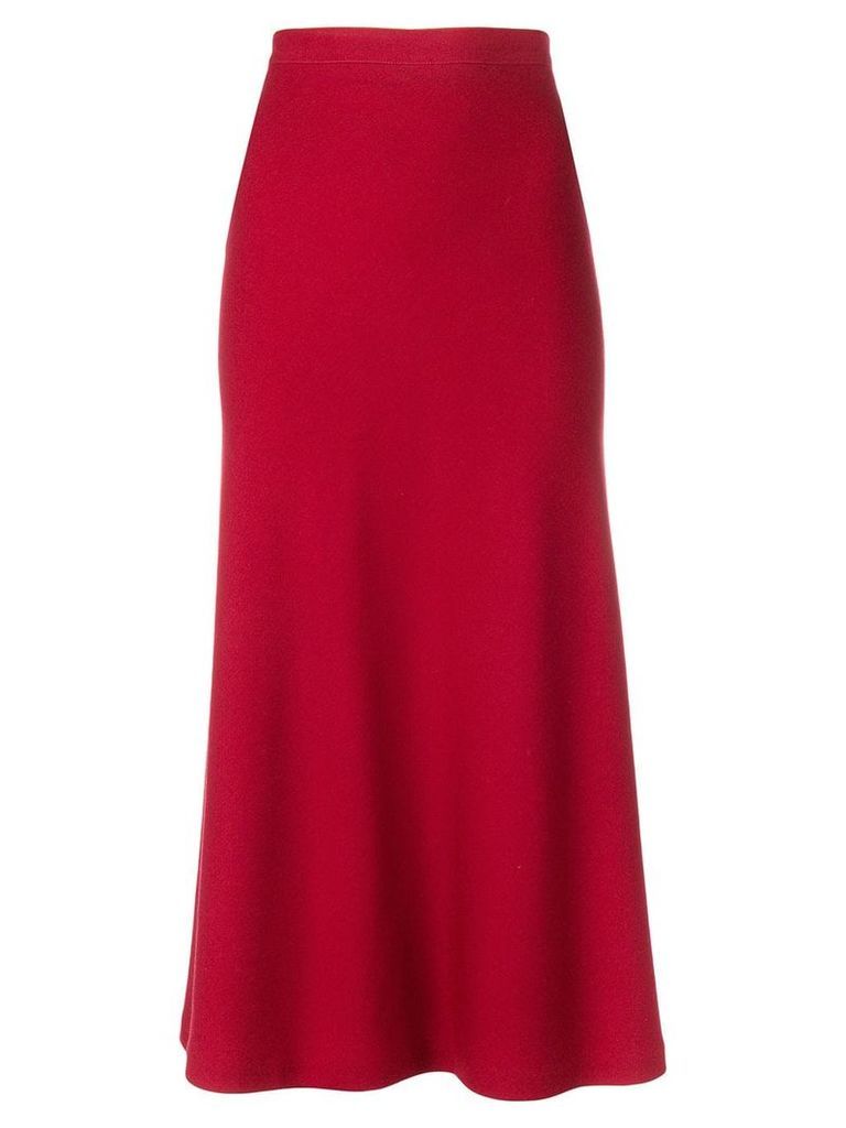 Alaïa Pre-Owned midi skirt - Red