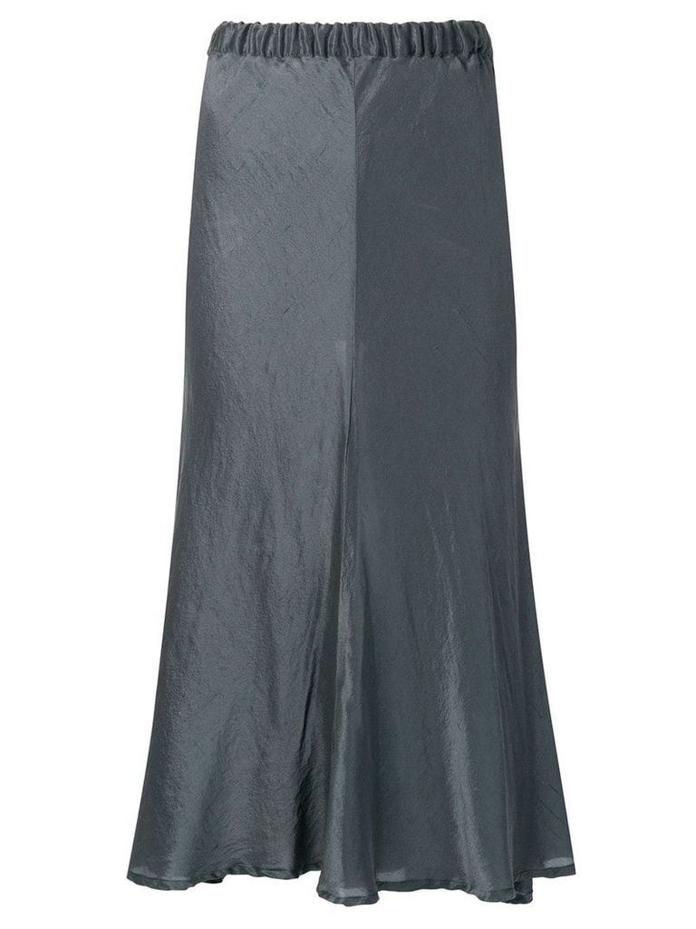Romeo Gigli Pre-Owned 1990's fluid midi skirt - Grey