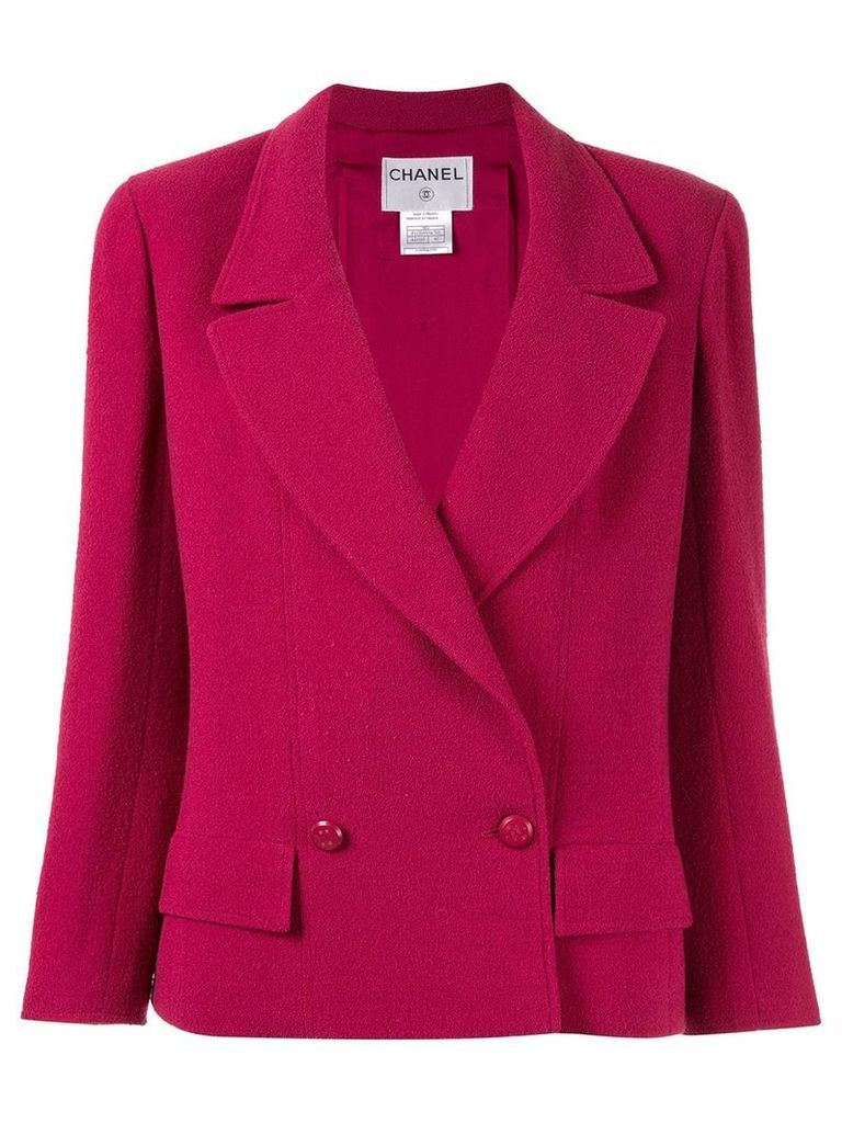 Chanel Pre-Owned 1998 boxy blazer - PINK