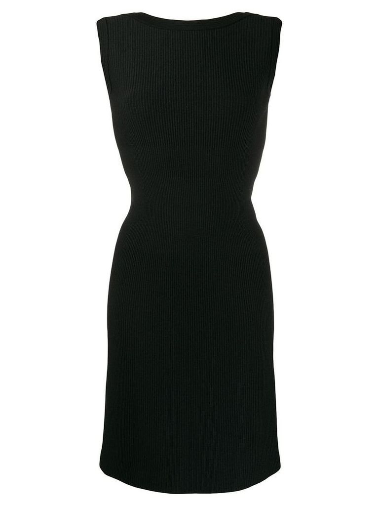 Alaïa Pre-Owned 2000 fitted dress - Black