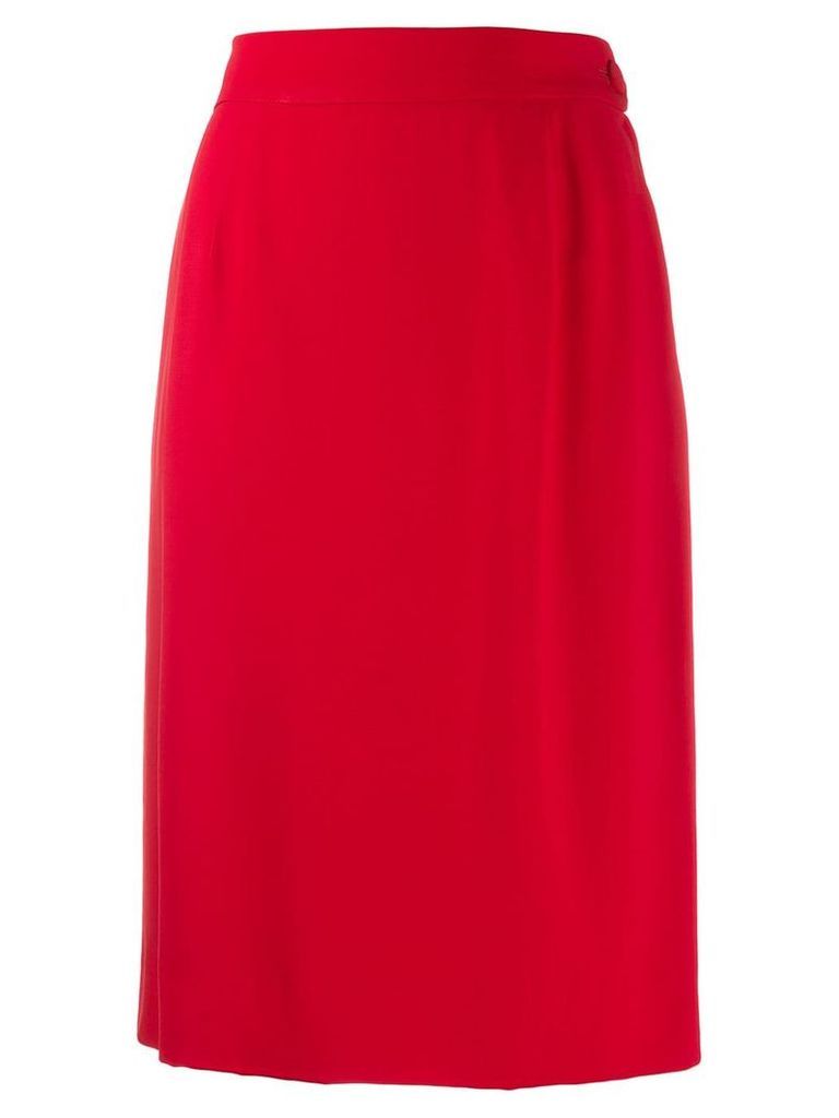 Moschino Pre-Owned 2000 pencil skirt - Red
