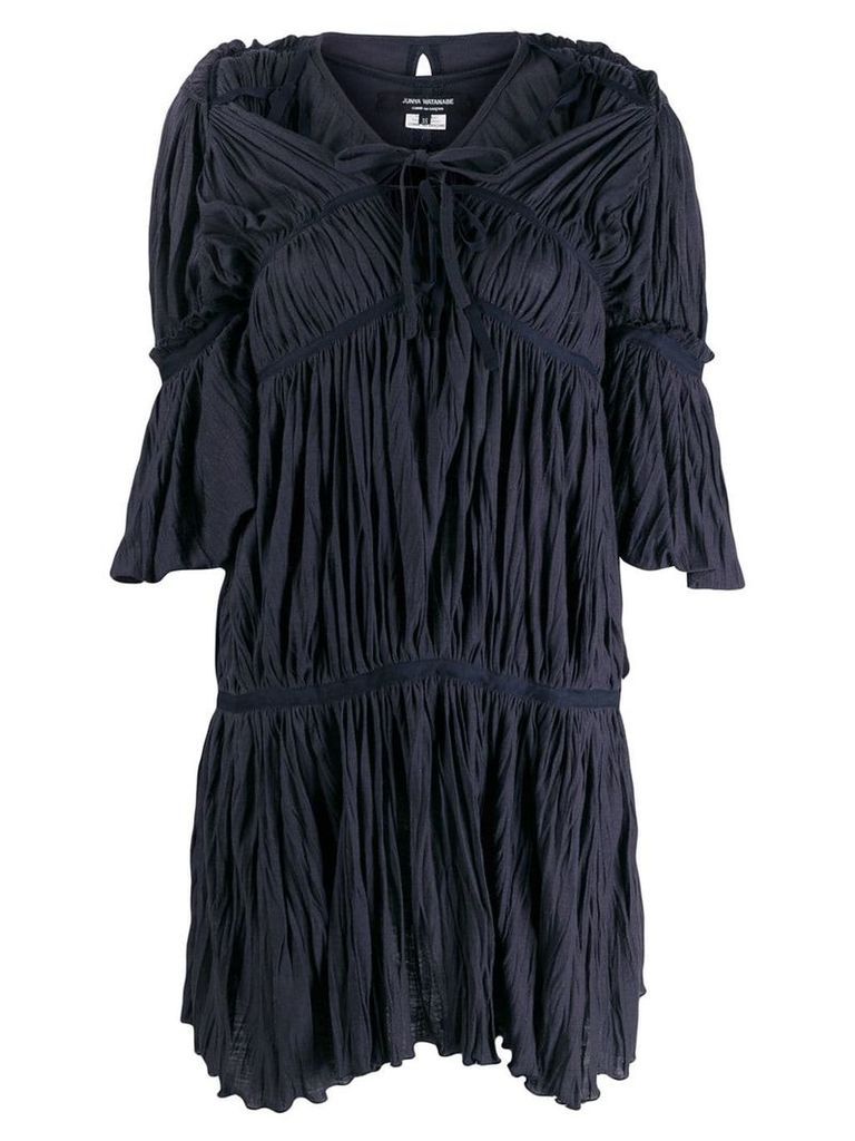 Junya Watanabe Comme des Garçons Pre-Owned pleated layered dress -