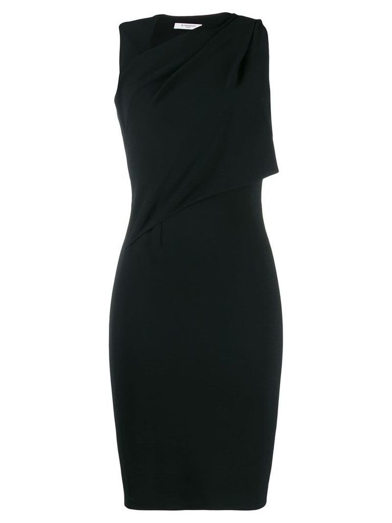 Givenchy Pre-Owned 2000 draped dress - Black