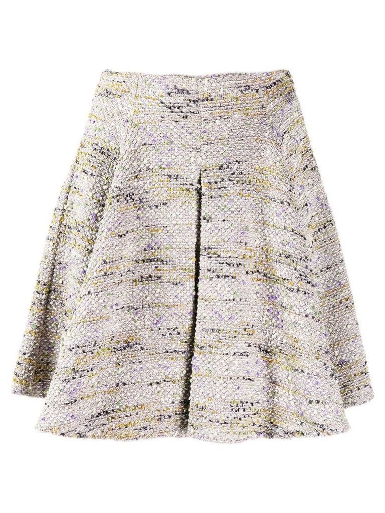 Missoni Pre-Owned 2000's flared mini skirt - Neutrals
