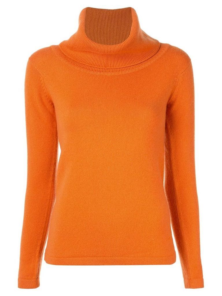 Chanel Pre-Owned cashmere sweater - ORANGE