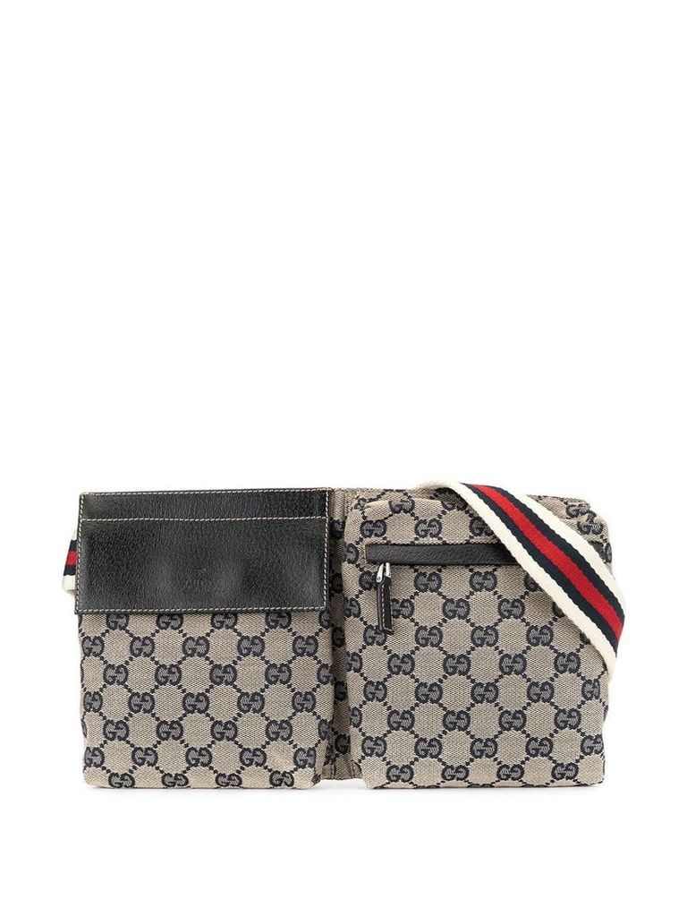 Gucci Pre-Owned Shelly Line GG Supreme belt bag - Multicolour