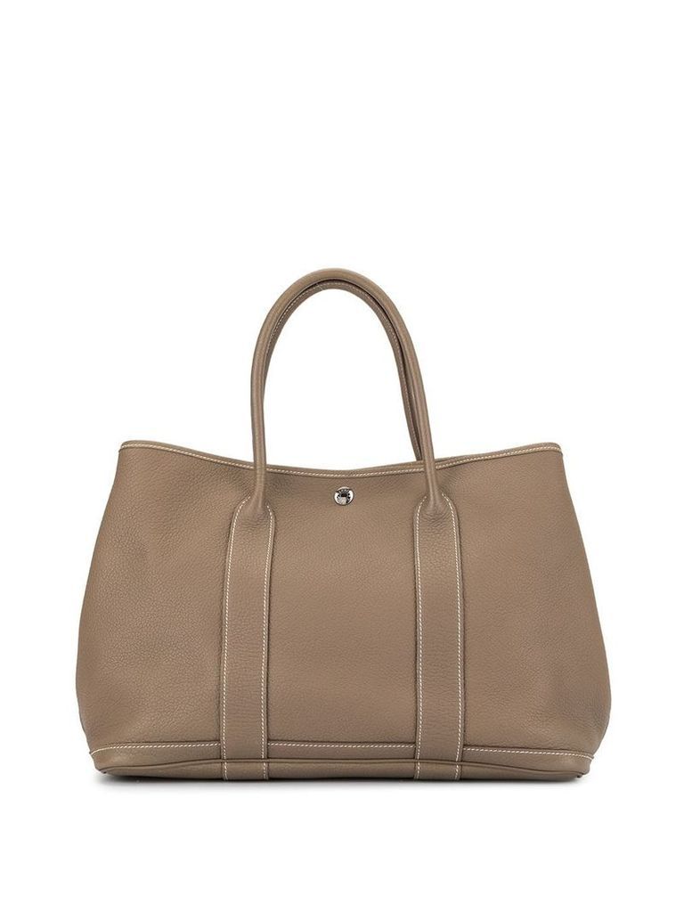 Hermès Pre-Owned 2011 Garden Party handbag - Grey