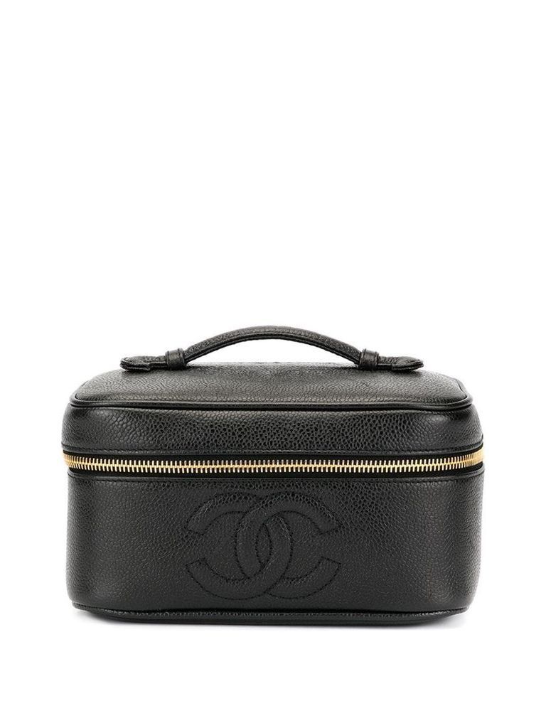 Chanel Pre-Owned Cosmetic Vanity hand bag - Black