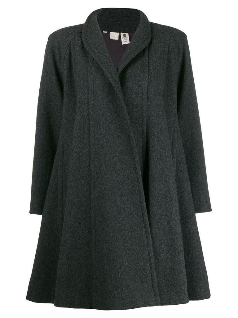 Emanuel Ungaro Pre-Owned '1980s oversized coat - Grey