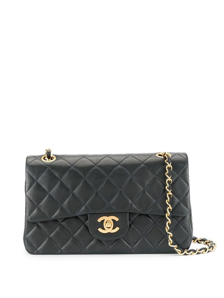 Chanel Pre-Owned Double Flap Shoulder Bag - Blue