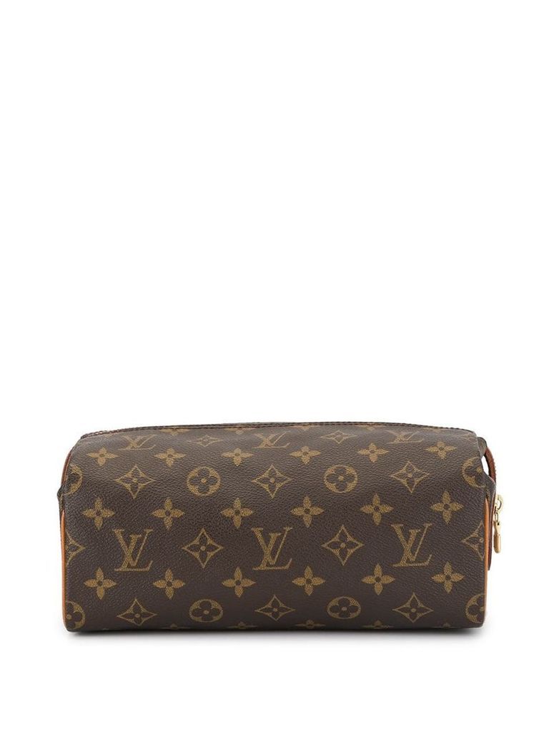 Louis Vuitton pre-owned Trousse Patte Pression cosmetic pouch - Brown