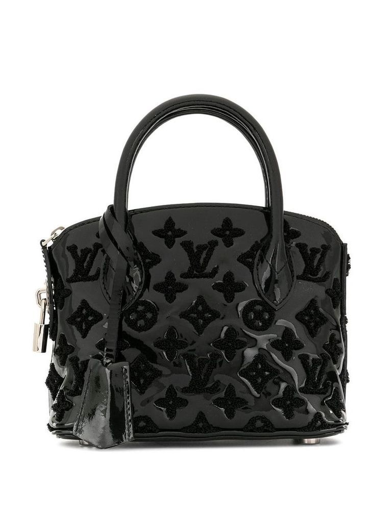 Louis Vuitton Pre-Owned Vernis Lockit BB Bouclette handbag - Black