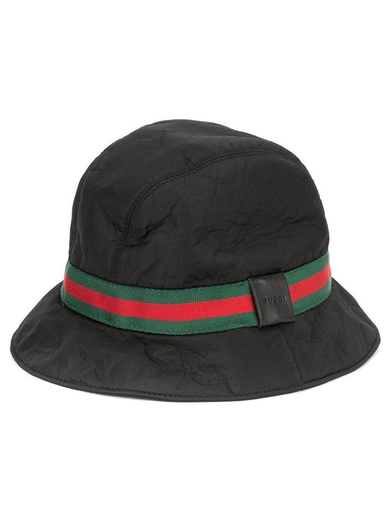 Gucci Pre-Owned GG Shelly line hat - Black