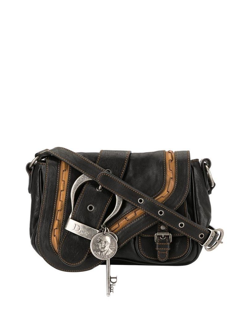 Christian Dior Pre-Owned Gaucho shoulder bag - Black