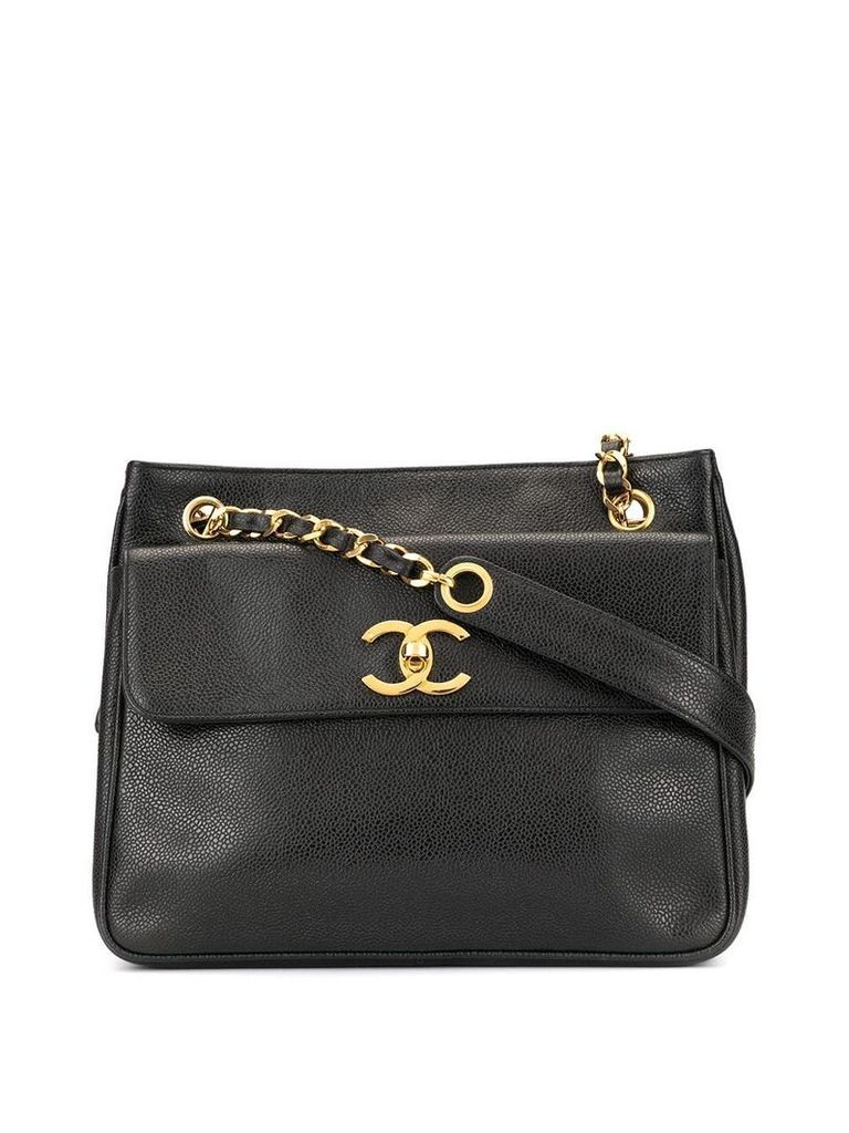 Chanel Pre-Owned flap shoulder bag - Black